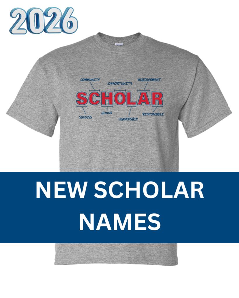 2026 New Scholar T-shirt